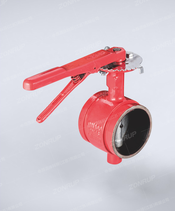 D81X 沟槽手柄蝶阀	