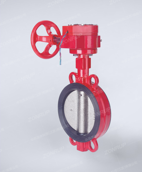 XD371X 对夹信号蜗轮蝶阀