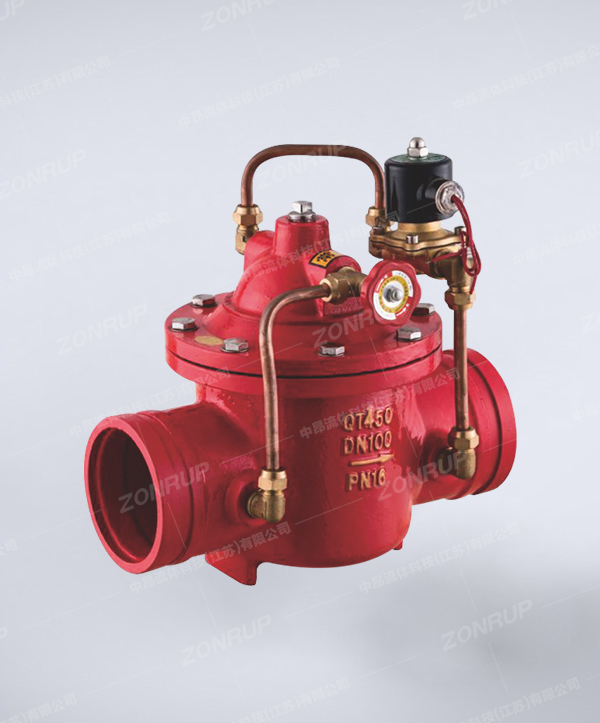 G600X沟槽电动电磁阀