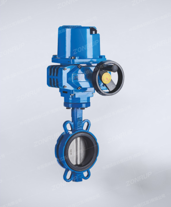 电动对夹中线蝶阀 