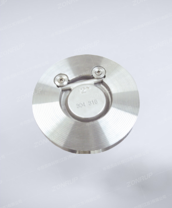 对夹圆片式止回阀